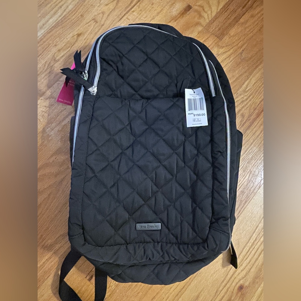 Vera Bradley travel backpack performance twill NWT